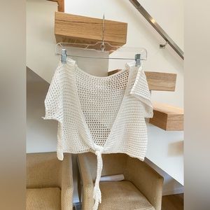 Crochet Tie Summer Top